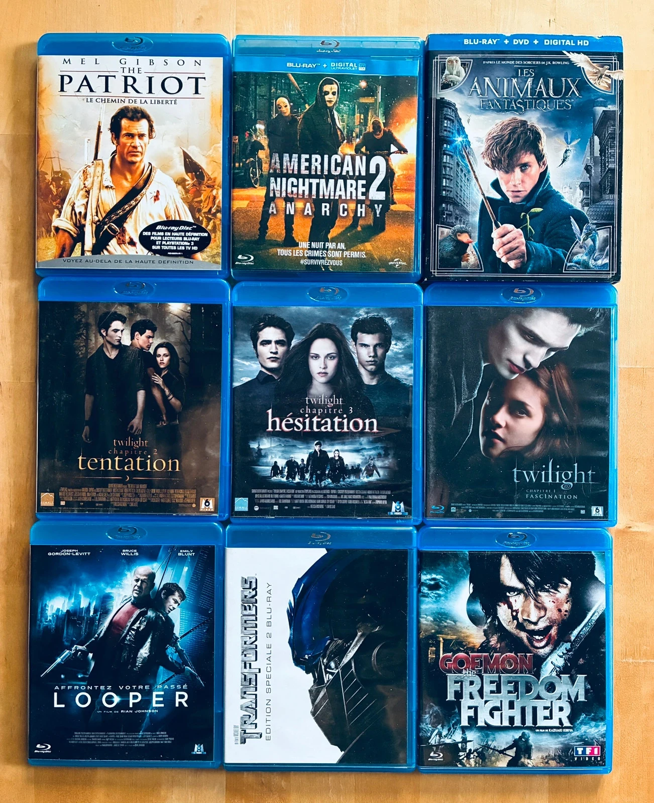 Lot 9 Blu-ray divers.
